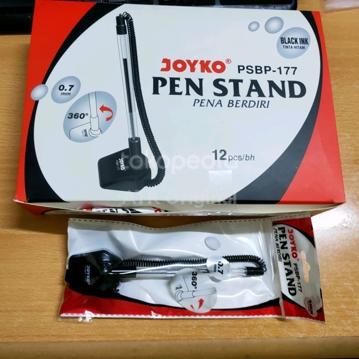 

Paket Hemat Pen Stand Joyko Psbp 177 Hitam.1 Box Isi 12 Pcs