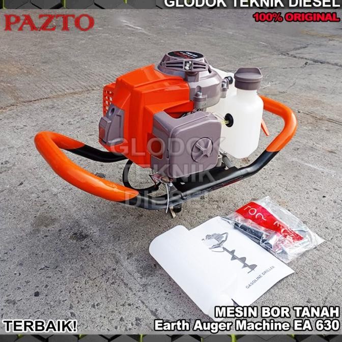 Mesin Bor Lubang Tanah Biopori Earth Auger Drill 63 Cc + Mata Original