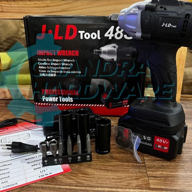 Jld 48S Cordless Impact Wrench Brushless