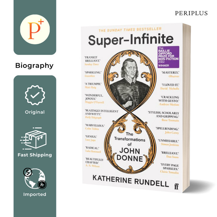 

SUPER-INFINITE: TRANSFORMATIONS OF JOHN DONNE PB - 9780571345922