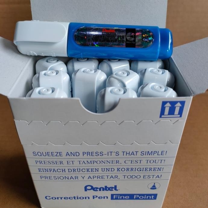 

pentel tipe x correction gepeng model stabilo ZL31W 12ml original