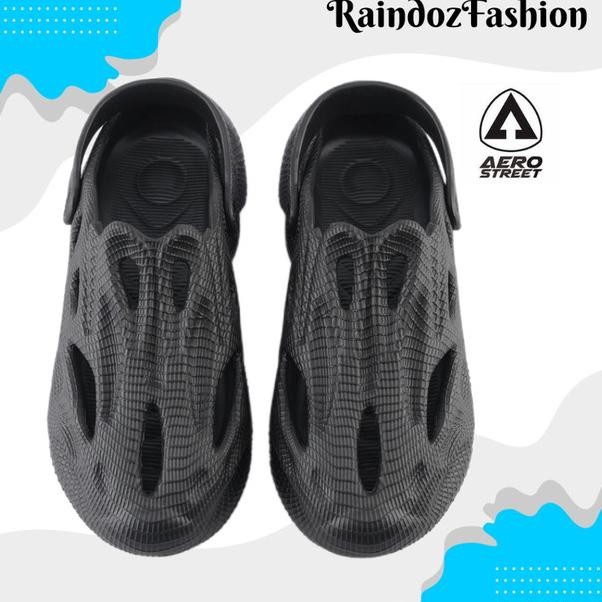 Andal Lop Lip On Pria Wanita Aero 3544 Vhagar Hitam