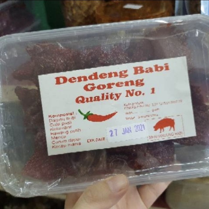 

DENDENG BABI GORENG