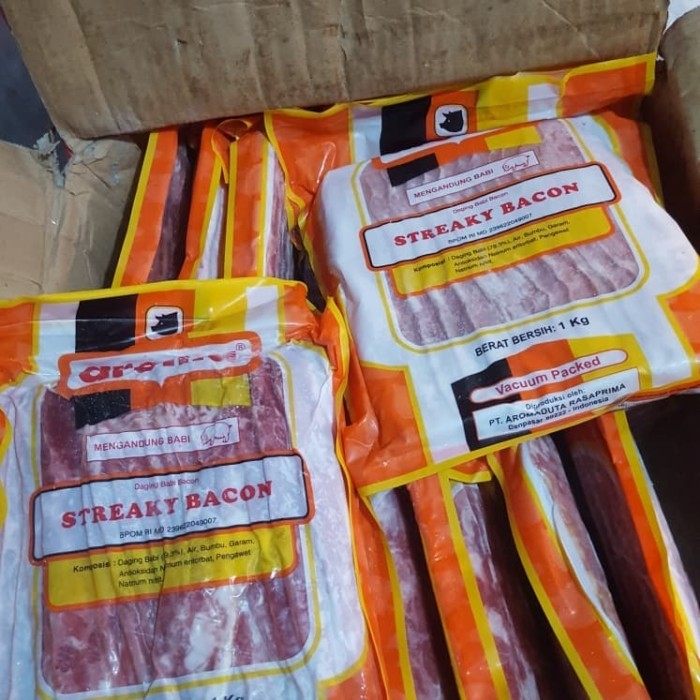 

STREAKY BACON BABI AROMA BALI @1KG