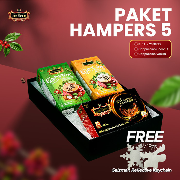 

HAMPERS KING COFFEE BOX PARCEL PAKET KOPI VIETNAM