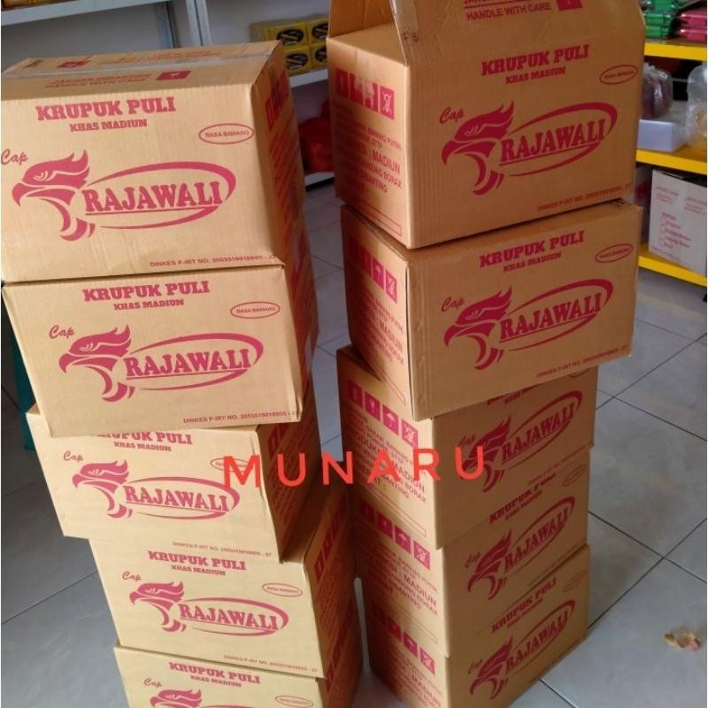 

Kerupuk Puli Mentah Cap Rajawali Asli Madiun Berkualitas