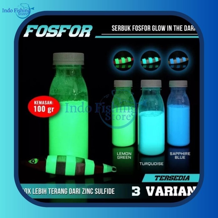 

PROMO Diamond Fosfor Powder Bubuk Fosfor Glow In the Dark 50gr, dan 100gr
