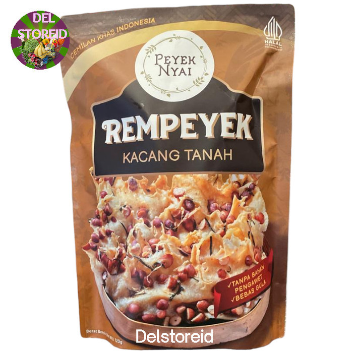 

SALE TERLARIS PEYEK NYAI REMPEYEK KACANG TANAH 120 GR READYY