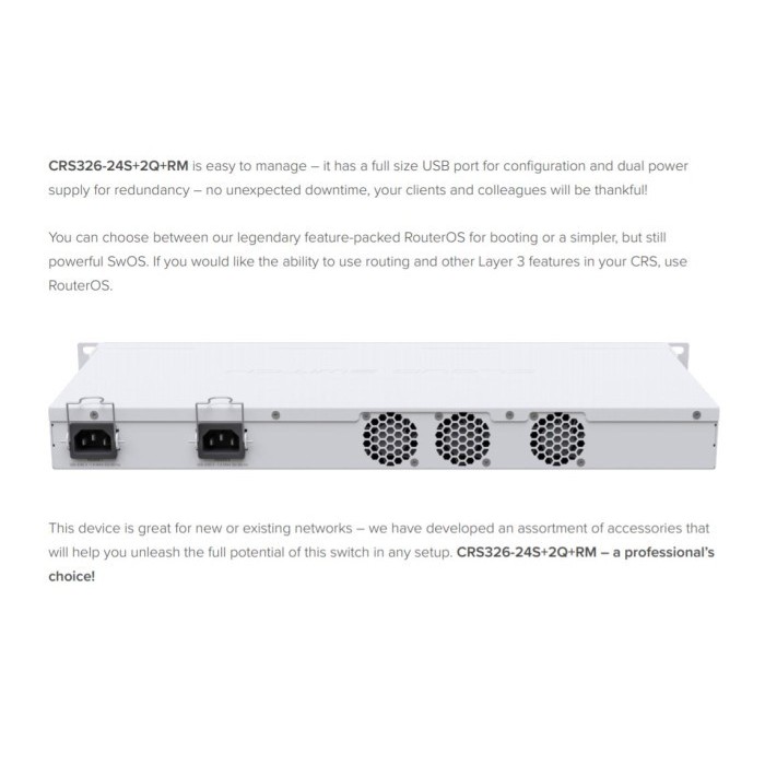 Mikrotik Crs326-24S+2Q+Rm