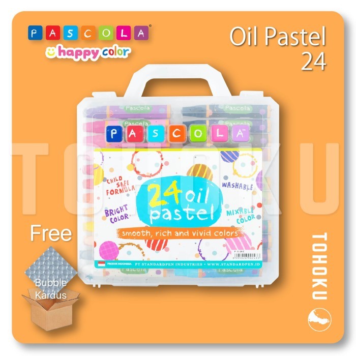 

PROMO Pascola Oil Pastel 24 Warna - Crayon Pascola