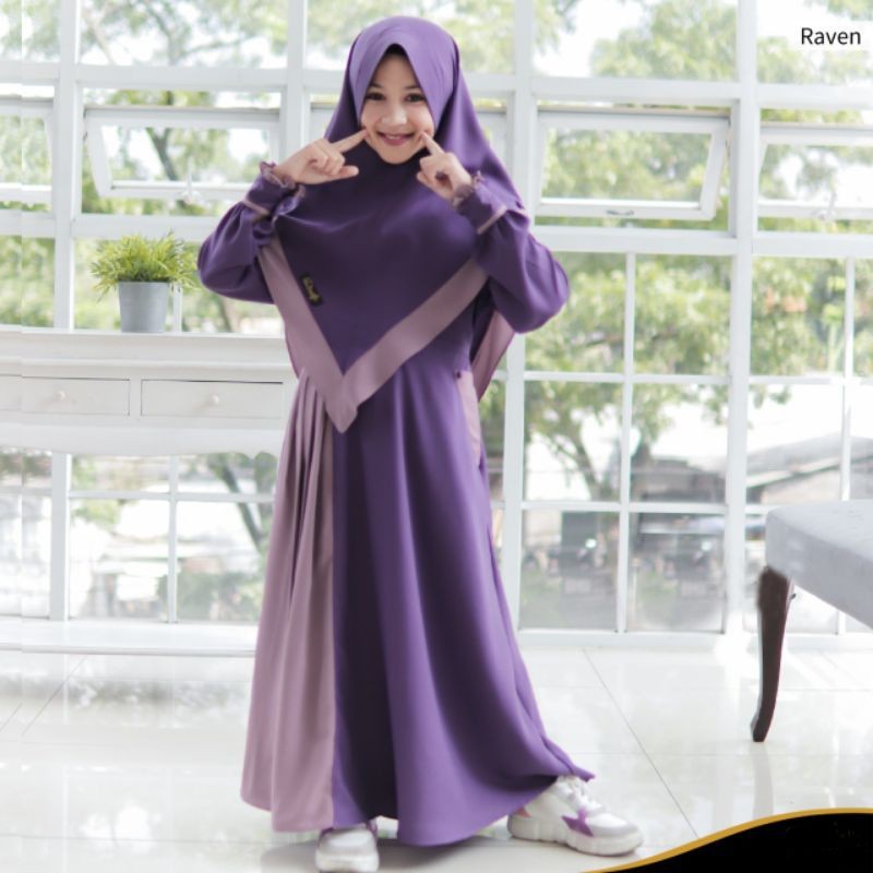 Bju Ngaji Anakk Cewek Ghames Umur 12 7 8 Thn 13 14 Bajju Kurung Usia 11 Taun Melayu Dres Kids Muslim