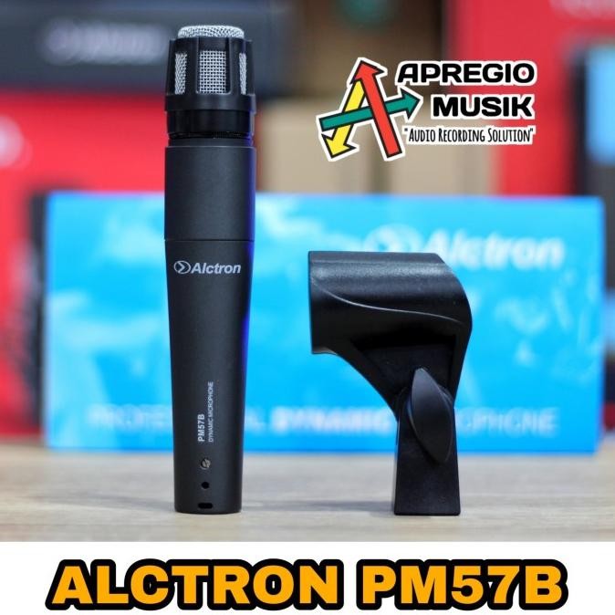 Sale Alctron Pm57B Pm 57 B Original Mic Instrument Gitar Todong Kendang Dll
