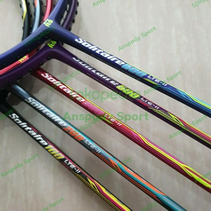 Terjangkau Raket Badminton Rs Solitaire Lteii / Lte Ii