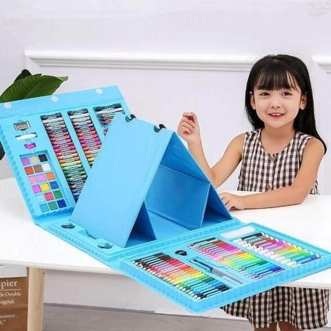 

HOT PROMO Set Pensil Warna Crayon Mewarnai Art Set JUMBO Drawing Board