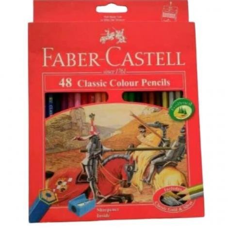 

HOT SALE Faber Castell Pensil Warna Panjang Classic Colour Isi 48