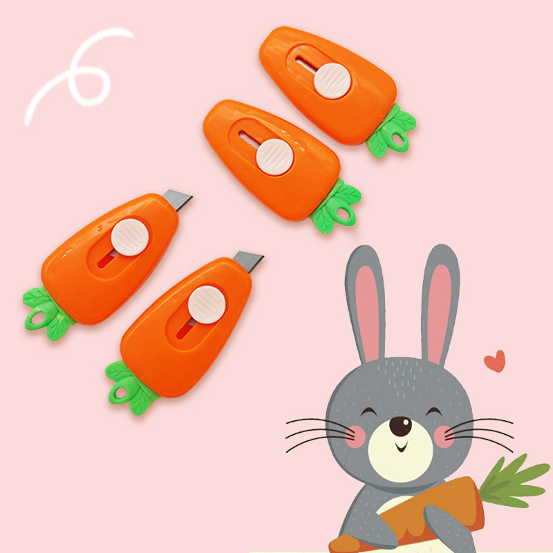 

Cutter Mini Portable / Pisau Kecil Karakter Lucu / Cutter Mini Size Travel