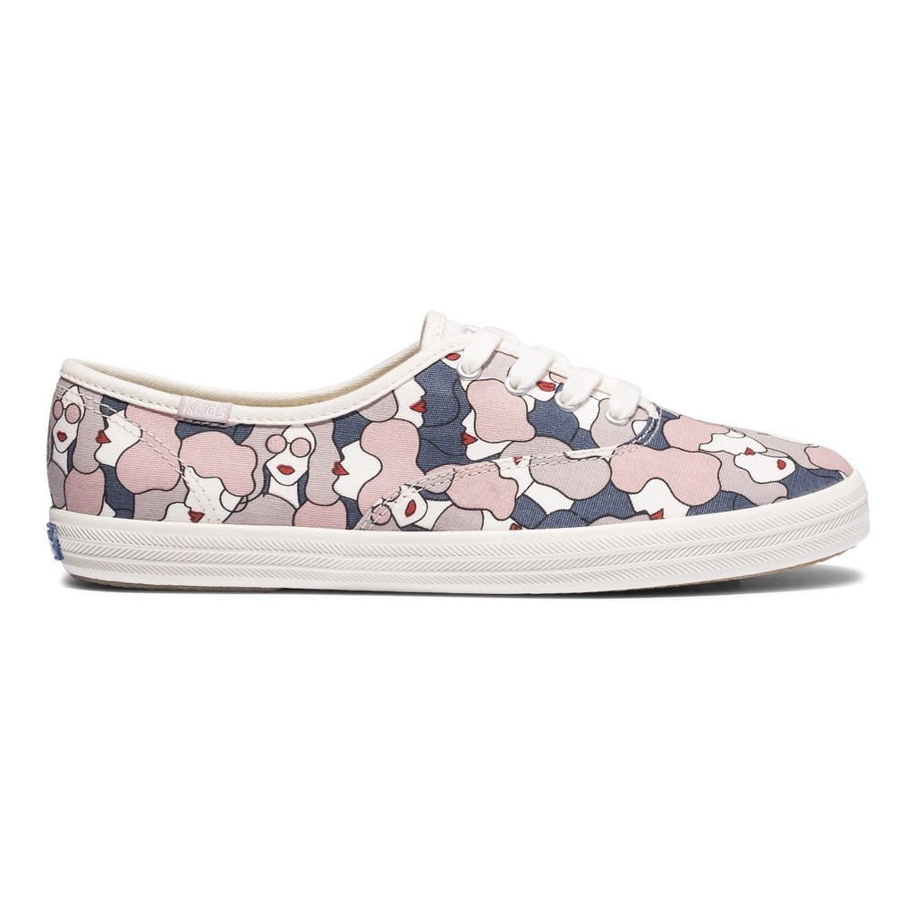 Keds Sepatu Wanita-CHAMPION ORGANIC FLORAL-WF65042