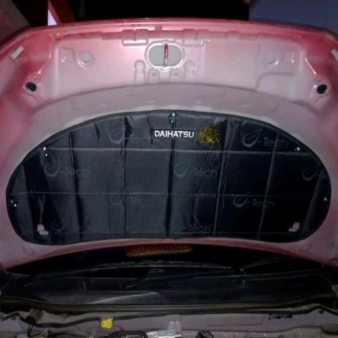 DAIHATSU AYLA 2023 PEREDAM PANAS DAN SUARA KAP MESIN MOBIL V-TECH RESTOCK