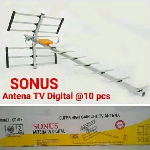 ANTENA DIGITAL TV DIGITAL LED SONUS SS-008 / ANTENA TV DIGITAL OUTDOOR HARGA SPESIAL