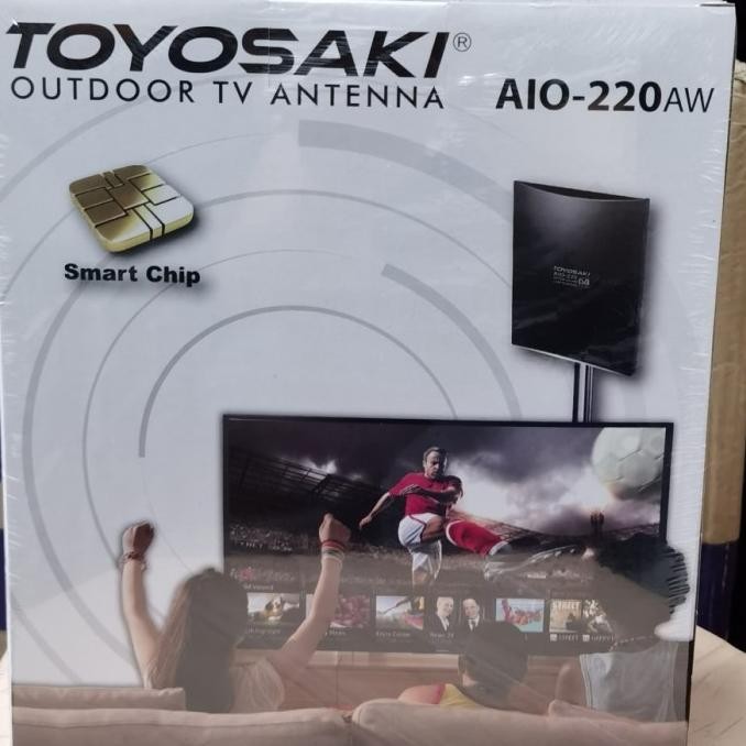 TOYOSAKI ANTENA TV DIGITAL INDOOR & OUTDOOR TOYOSAKI AIO 220 AIO220 PREMIUM