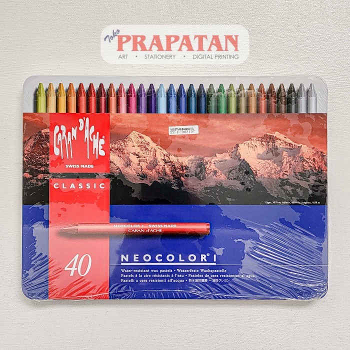 

Crayon Carandache Neo Color 1 (40 Warna)