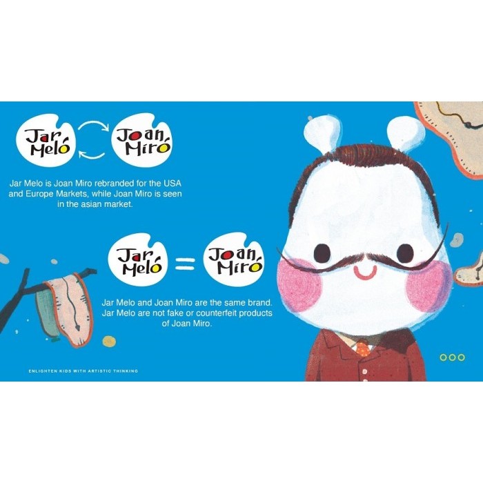 

Joan Miro Babyroo Silky Crayon 6 Color Face Painting Oil Pastel