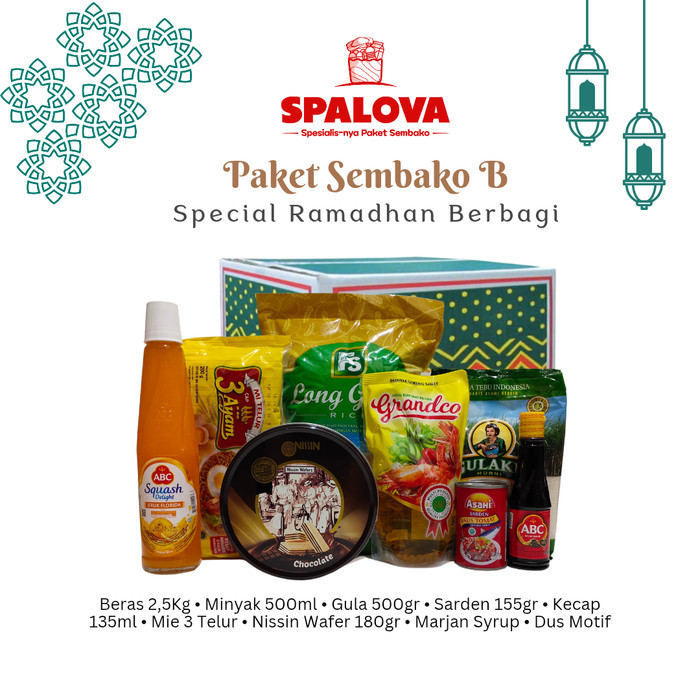 

PAKET SEMBAKO B SPECIAL RAMADHAN