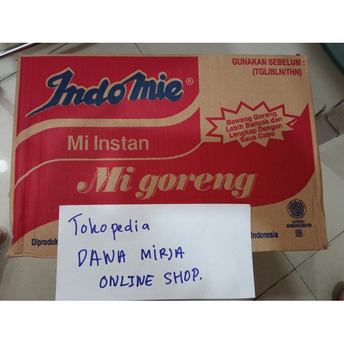 

INDOMIE GORENG 1DUS 40PCS RESELLER WELCOME