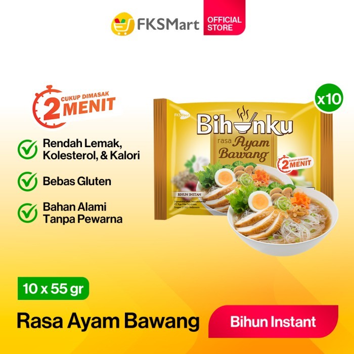 

HOT SALE! Bihunku Ayam Bawang Paket Isi 10