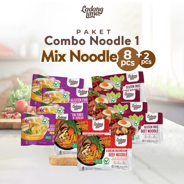 

TERBARU! Paket Combo Noodle 2 - Mix Noodle 8+2