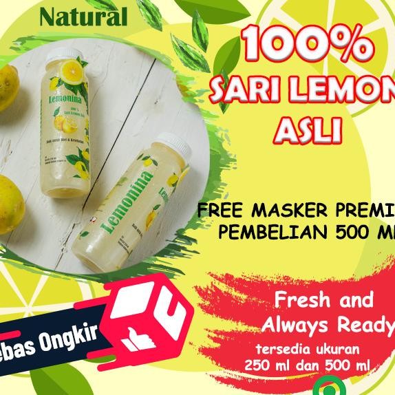 

Lemonina 250 Ml Ari Lemon Lemon Pera Air Lemon Murni