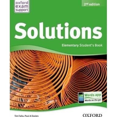 

KHUSUS GOSEND! Solutions Elementary - Student Book(2E)