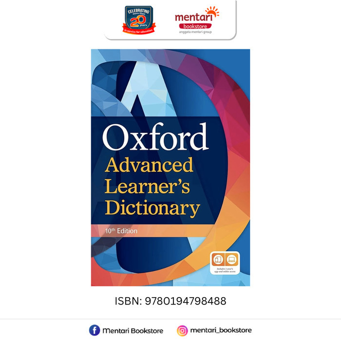 

Oxford Advanced Learner's Dictionary Tenth 10th Edition