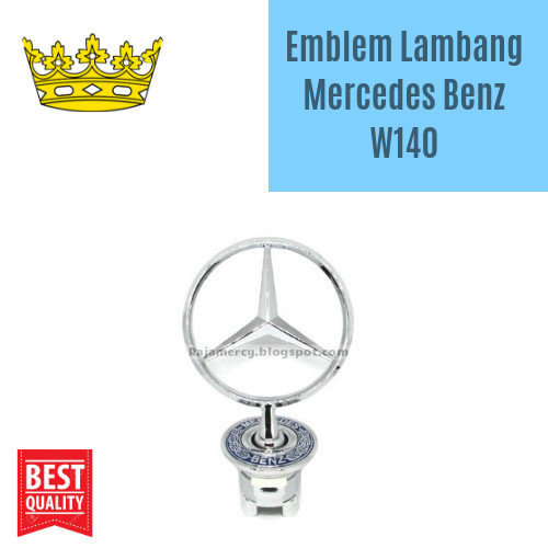 Jual Emblem Lambang Mercedes Benz W140