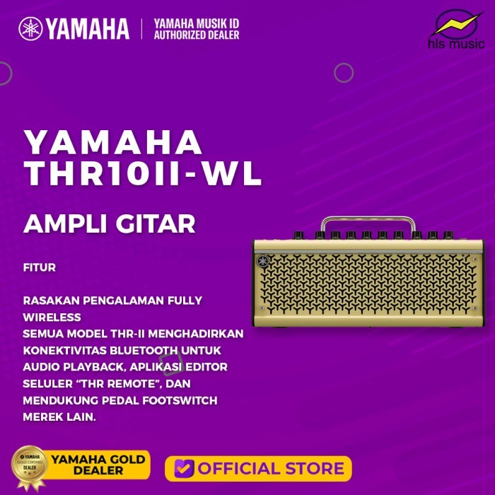 Yamaha THR10 II / THR10II Wireless Amplifier Gitar Elektrik