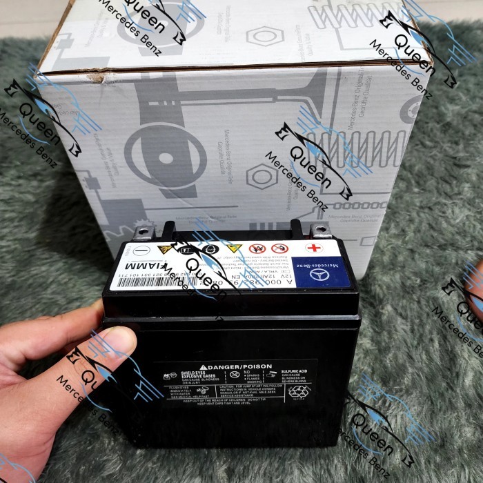 Jual Aki Aux Battery Aki Stater Mercedes Benz W211 W212 W221 W166 Original