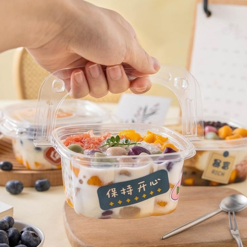 

Mika Keranjang / Mika Tenteng 300Ml + Tutup / Mika Tray Nasi / Mika Puding / Tray Mika Serbaguna /