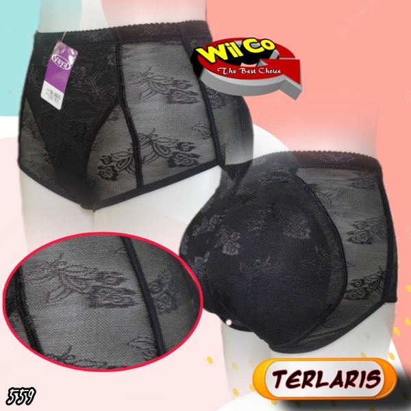 SMS59 Celana Dalam Wanita Pantat Palsu Bokong Palsu Celana Dalam Busa Tebal