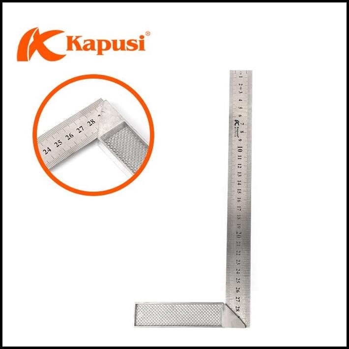 

Kapusi K-2603 Penggaris Siku Tukang 300mm 12 Inch