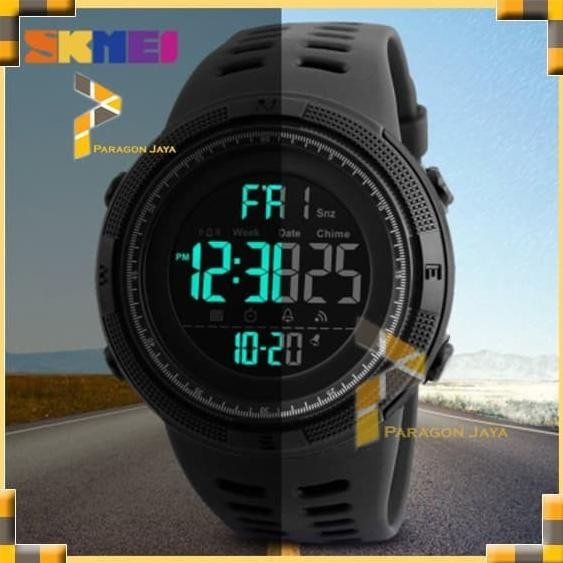 JAM TANGAN PRIA SPORT SKMEI 1251 RED ORIGINAL ANTI AIR SUUNTO EIGER