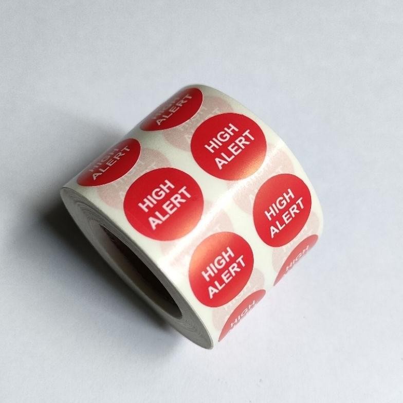 

COD STIKER PENANDA RESIKO PASIEN ISI 2.500 PCS / STIKER PENUNJANG MEDIS / FALL RISK, ALERGI, DNR, HIGH ALERT & LASA Re27