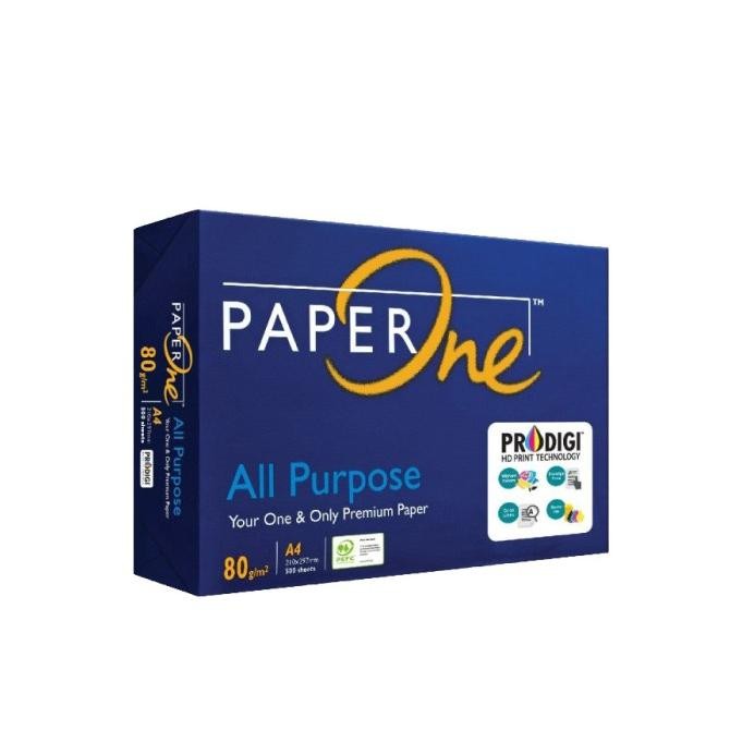 

[Gojek/Grab] Kertas Hvs A4 Paperone 80Gr Paper One Print Fotocopy Original Dan Terlaris