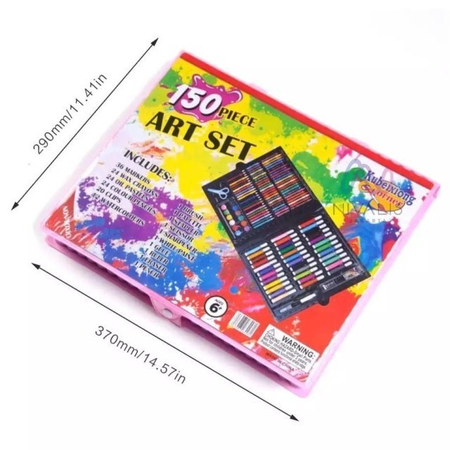 

SALE TERLARIS 150PCS - PENSIL WARNA, ALAT TULIS SET CRAYON, COLORING SET READYY