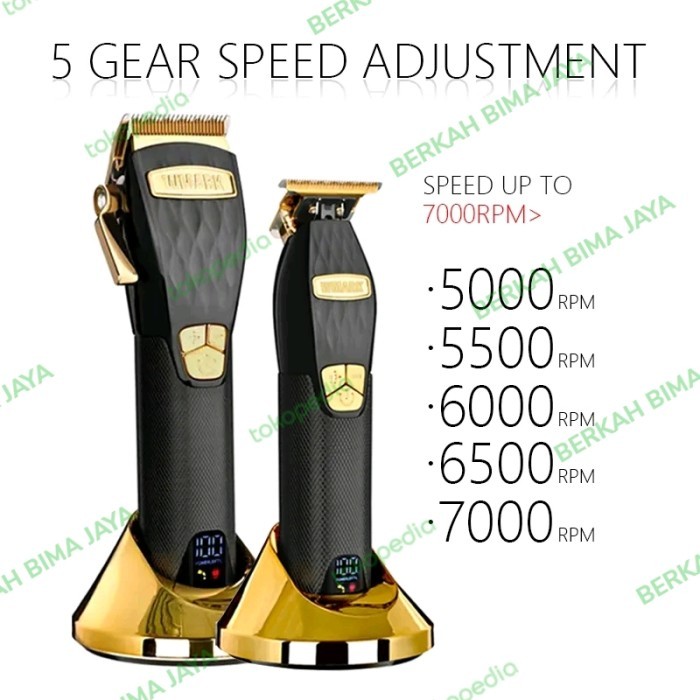 Mesin cukur wmark NG-2033 NG-2032 Original Combo clipper cordless