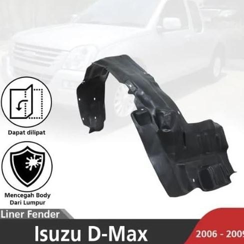 Ready  LINER FENDER ISUZU D-MAX 2006-2009 KANAN