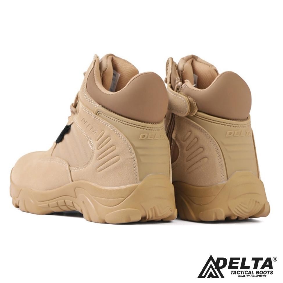 ad-56 Sepatu Boots 516 6 inch 8inch Sepatu Kulit Warna Gurun/Delta Sepatu Boots Army Tactical Shoes 