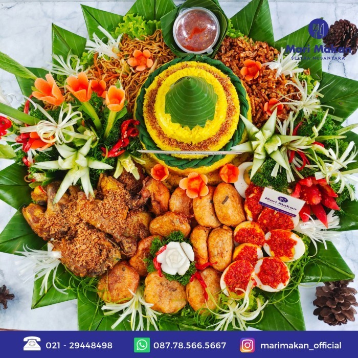 Nasi Tumpeng Tampah / Nasi Kuning