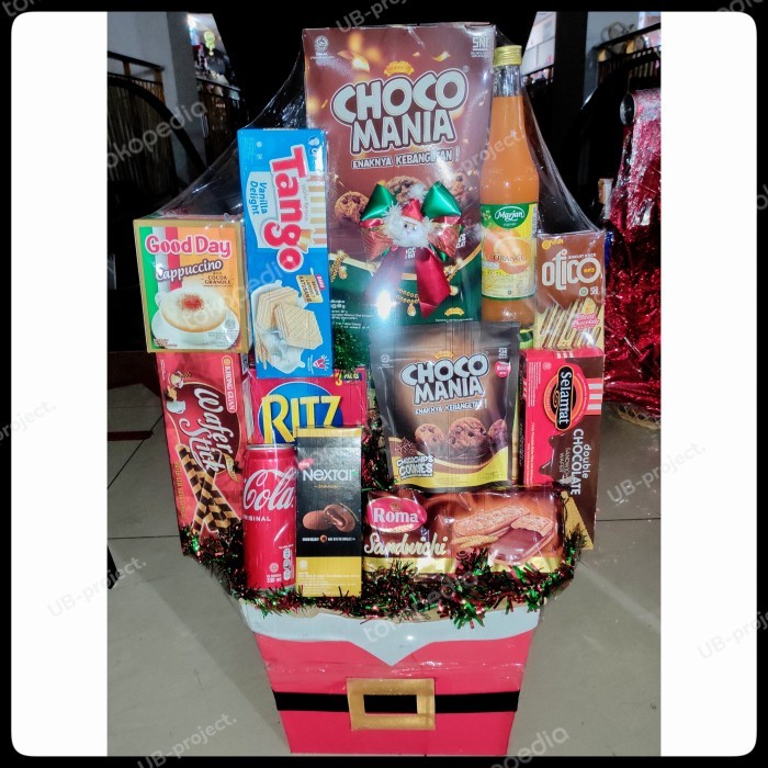 

Parcel Hampers Natal Lebaran - Type Box Merah