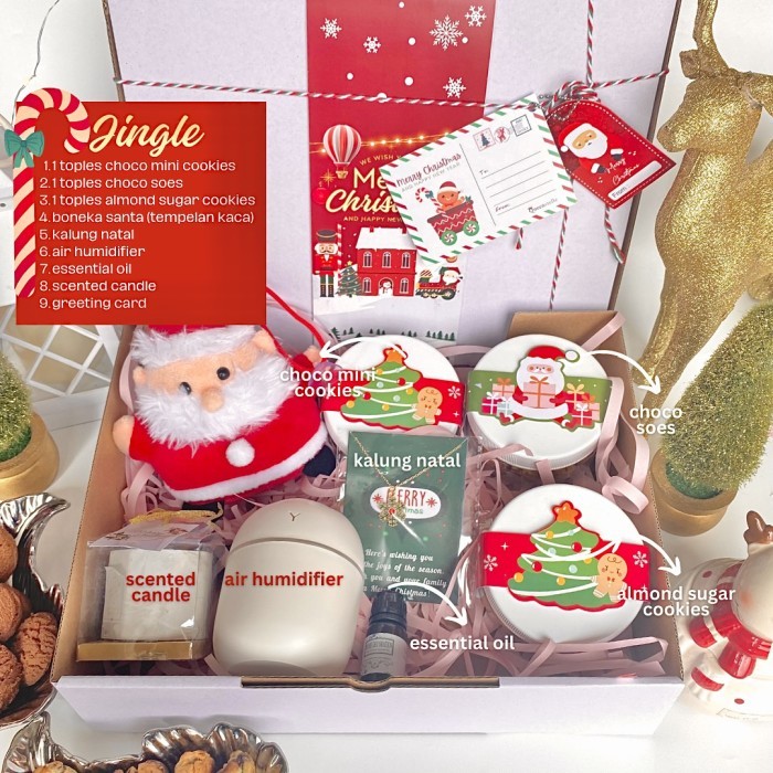 

Hampers Natal 2022 Christmas Gift Oatmeal Cookies Kue Kering