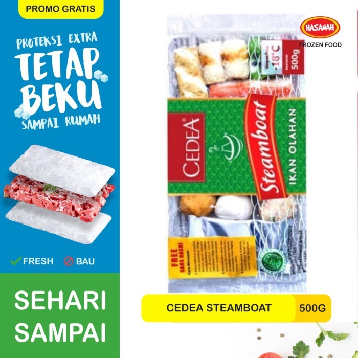 

Steamboat Set Cedea 300 500 Gr Fish Frozen Food